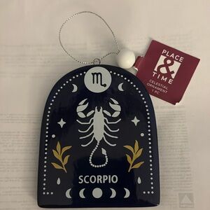 Scorpio Ceramic Christmas ornament new